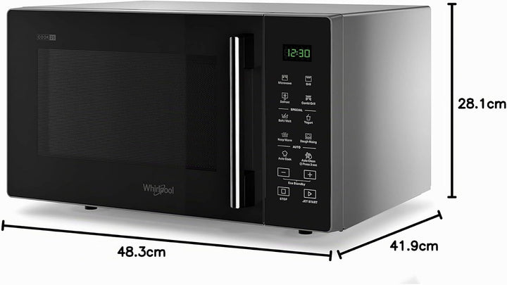 Whirlpool MWP 253 SB Mikrowelle, Schwarz