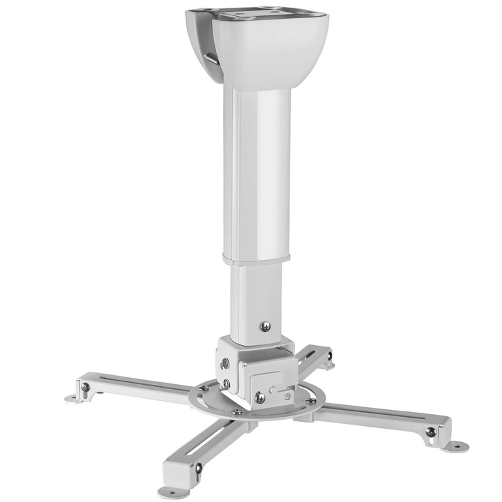 celexon neigbare Beamer-Deckenhalterung weiss Multicel 4060Pro - 40-60cm Deckenabstand - bis 15kg 40
