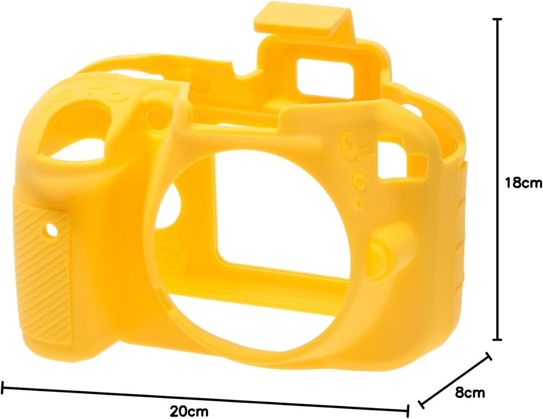 easyCover camera case for Nikon D3300 / D3400 yellow