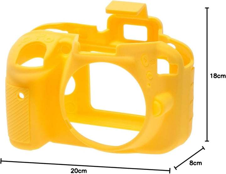 easyCover camera case for Nikon D3300 / D3400 yellow
