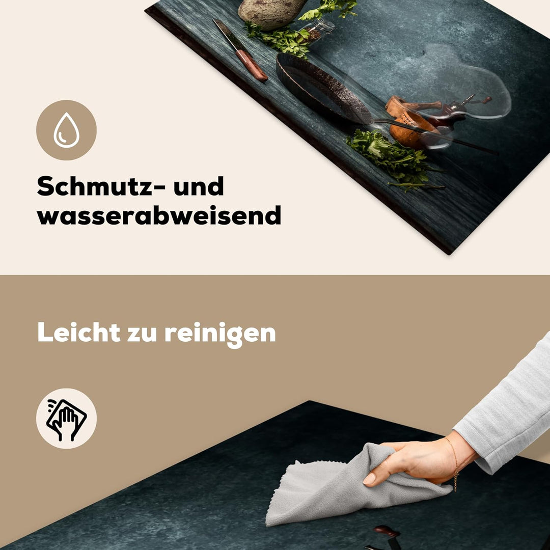 Herdabdeckplatte Einteilig Abdeckplatten Cerankochfeld Abdeckung Ceranfeld Herdplattenabdeckung Indu