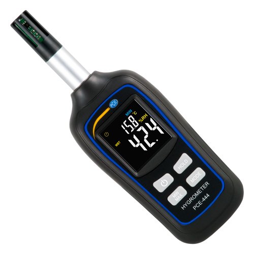 Mini-Hygrometer PCE-444 als Taschengerät für Luftfeuchte- und Lufttemperatur/zur orientierenden Mess