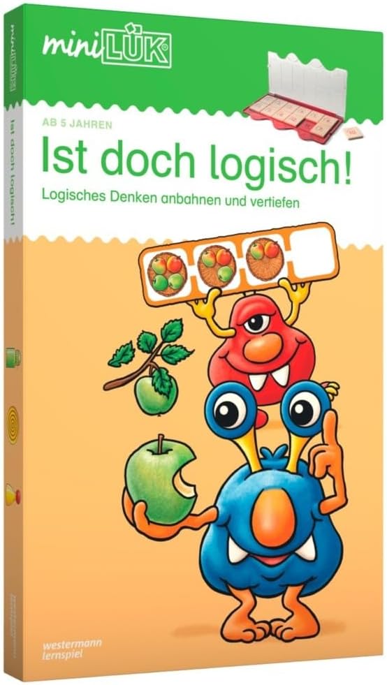 LÜK miniSet Ist doch logisch 4540: Vorschule Ist doch logisch! (miniLÜK-Sets: Kasten + Übungsheft/e)