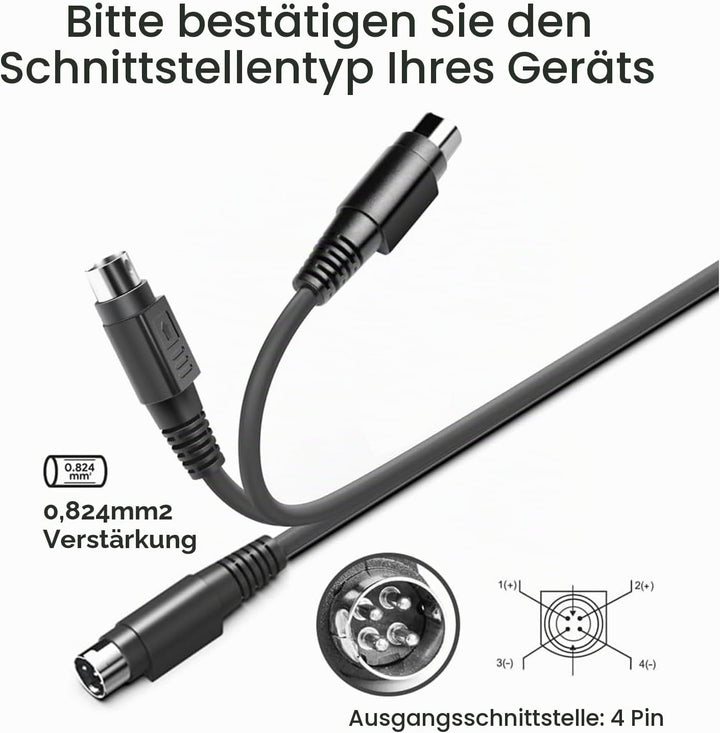 KFD Netzteil 12V 10A Ladegerät für Synology DiskStation DS1522+ DS1520+ DS1019+ DS923+ DS920+ DS918+