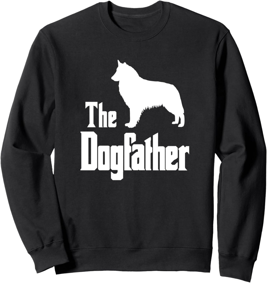 The Dogfather - witzig Hund, lustiges Belgischer Schäferhund Sweatshirt