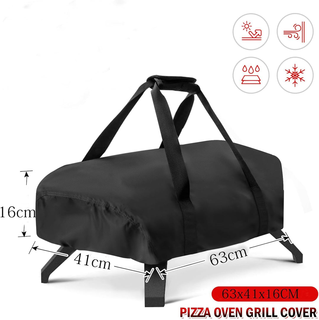 Pizzaofen Abdeckung für Ooni Koda 12, 420D Wasserdicht Pizzaofen Tragetasche Oxford-Stoff Pizzaofen