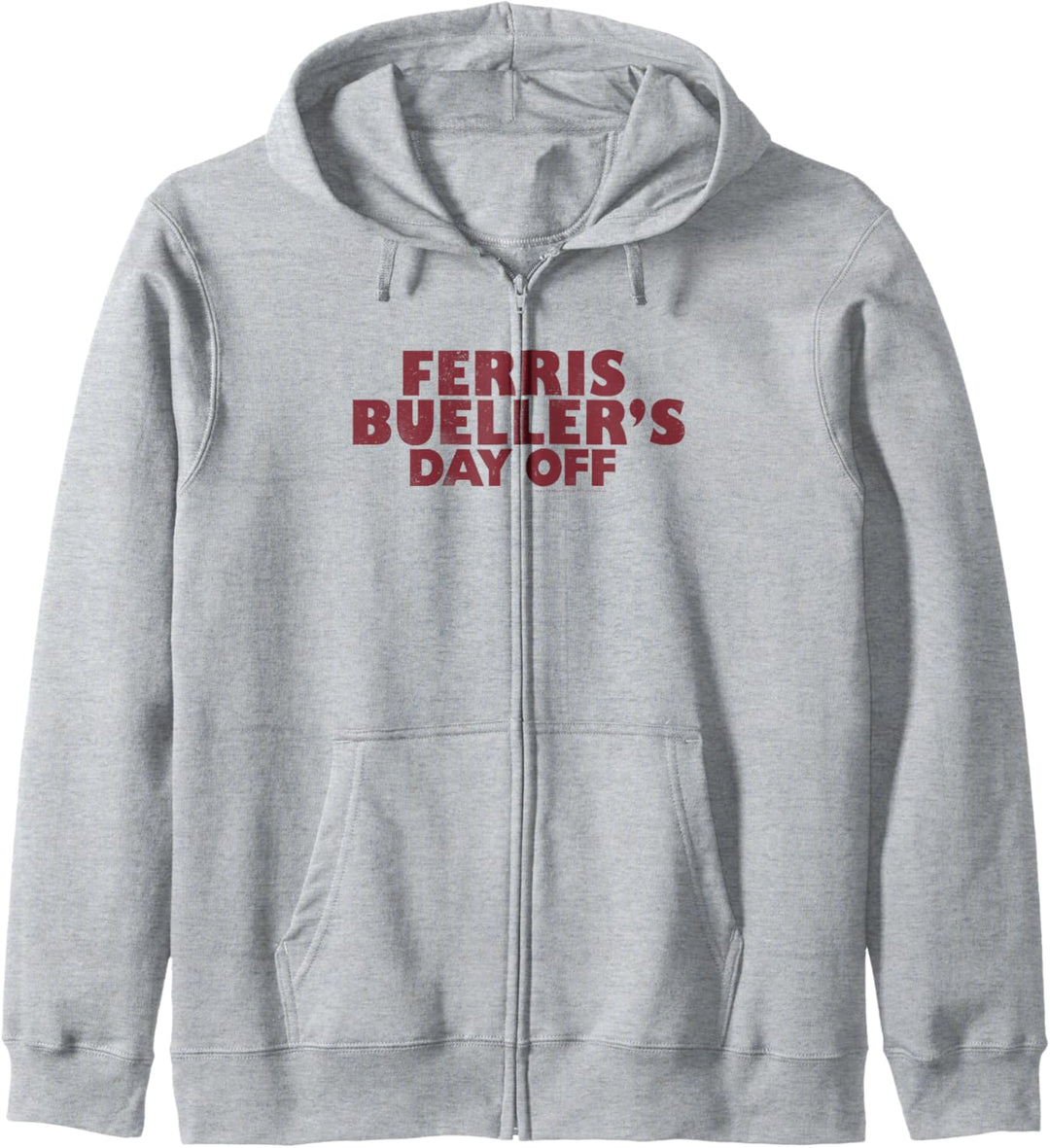 Ferris Bueller's Day Off Title Red Type Kapuzenjacke