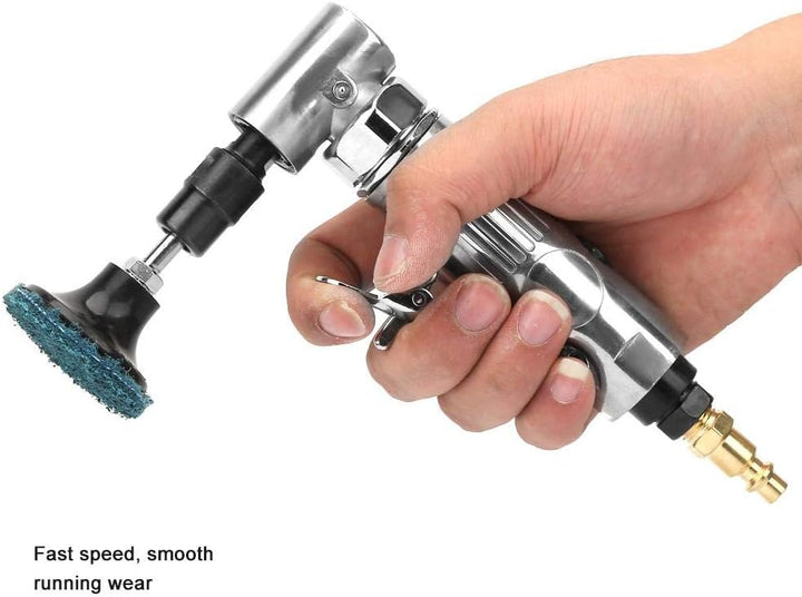 Pneumatischer 1/4 '' Druckluft-Druckluft-Druckluft-Schleifer, Industriequalität 90 Grad, mit 2-Zoll-