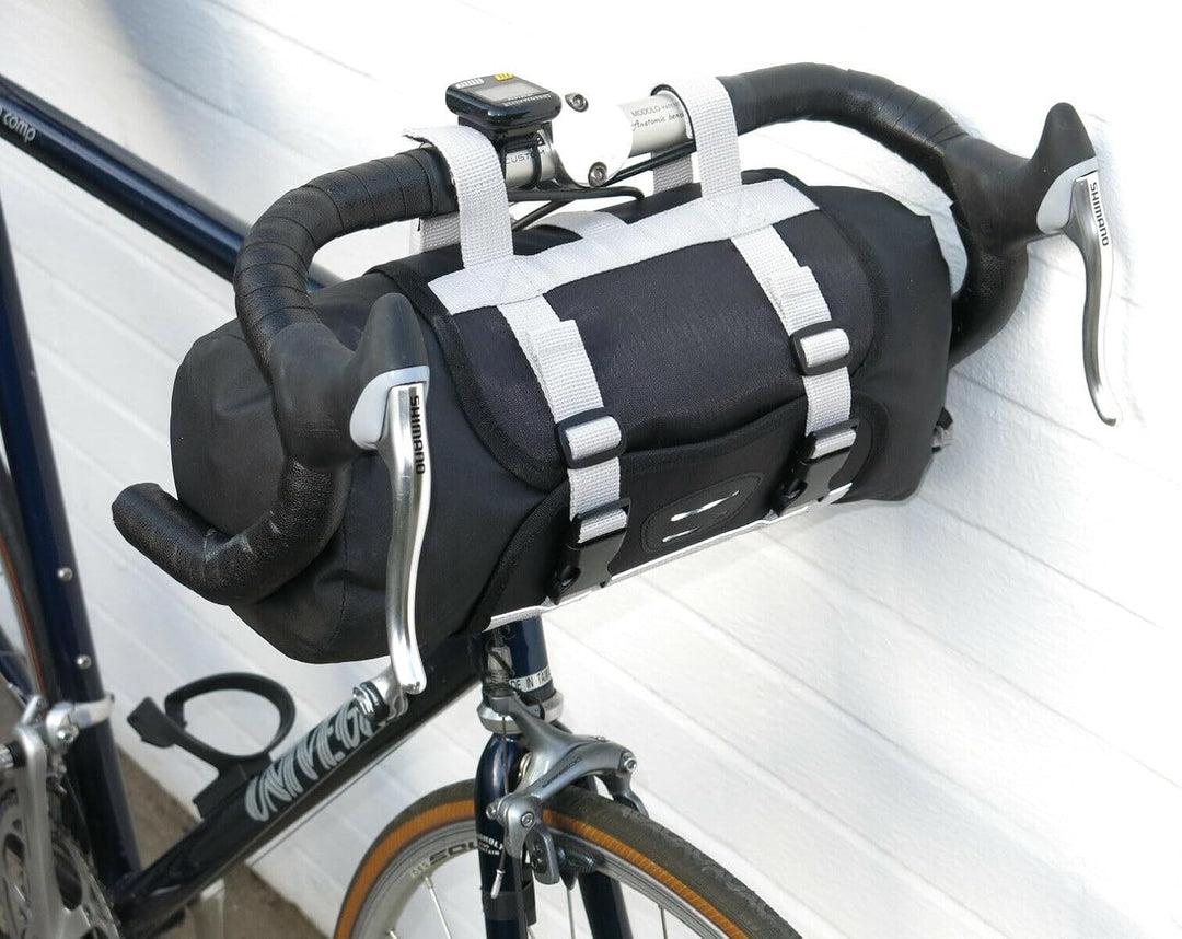 LENKERTASCHE und SATTELTASCHE im Set gesamt 17 Liter bikepacking Taschen wasserdicht Fahrrad Ultrale