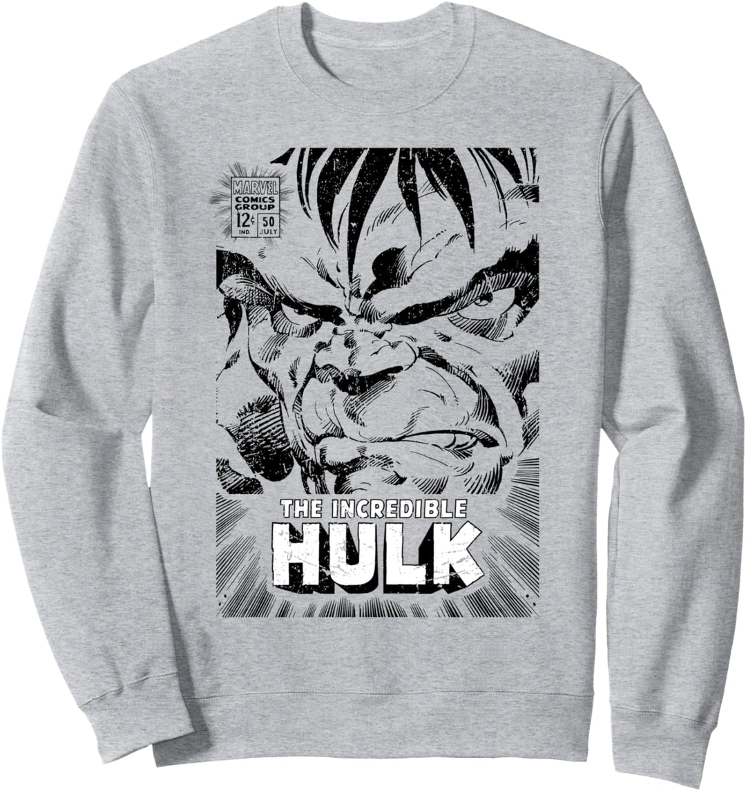 Marvel Hulk Face Sweatshirt