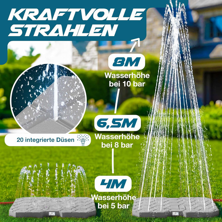KESSER® Bodendusche Geo Gartendusche, Dusche für alle - Gross, Klein & Vierbeiner, rutschfest, UV- &