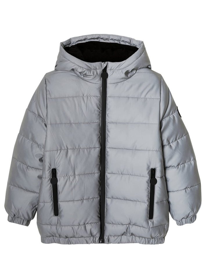 Vertbaudet Warme Jungen Steppjacke mit Recycling-Wattierung GRIS 98-104, GRIS 98-104