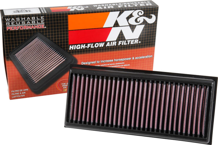 K&amp;N 33-3072 Motorluftfilter: Hochleistung, Prämie, Abwaschbar, Ersatzfilter,Erhöhte Leistung, 2014-2