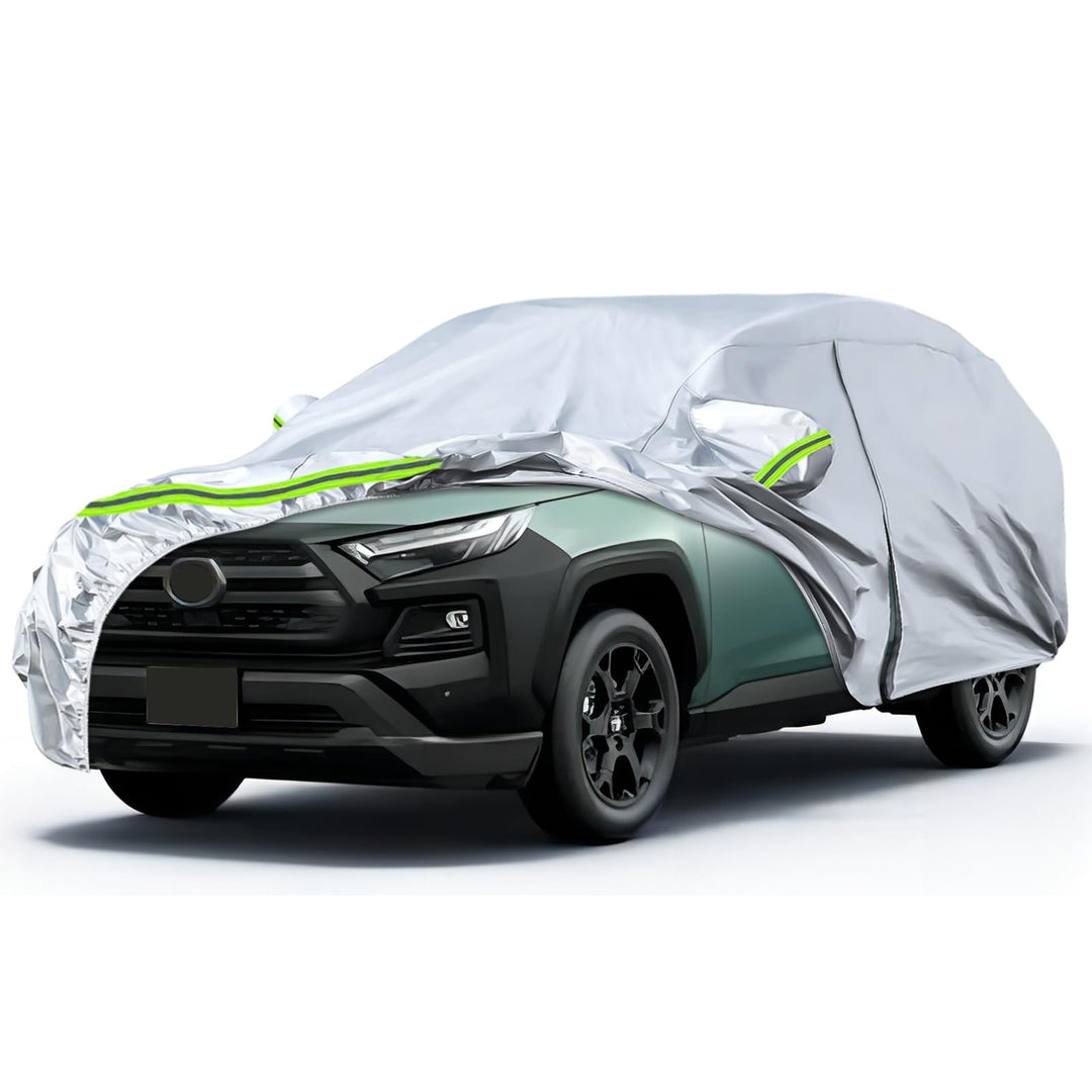JUDANNA Autoabdeckung Outdoor Wasserdicht Passend für 2012-2024 Toyota RAV4 5-Door SUV, Sommer Vollg