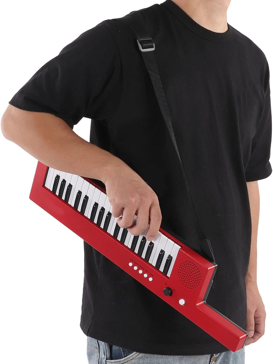 37 Tasten Elektronisches Keyboard Klavier Tragbare Gitarre Elektronische Orgel Mini Keytar Musikinst