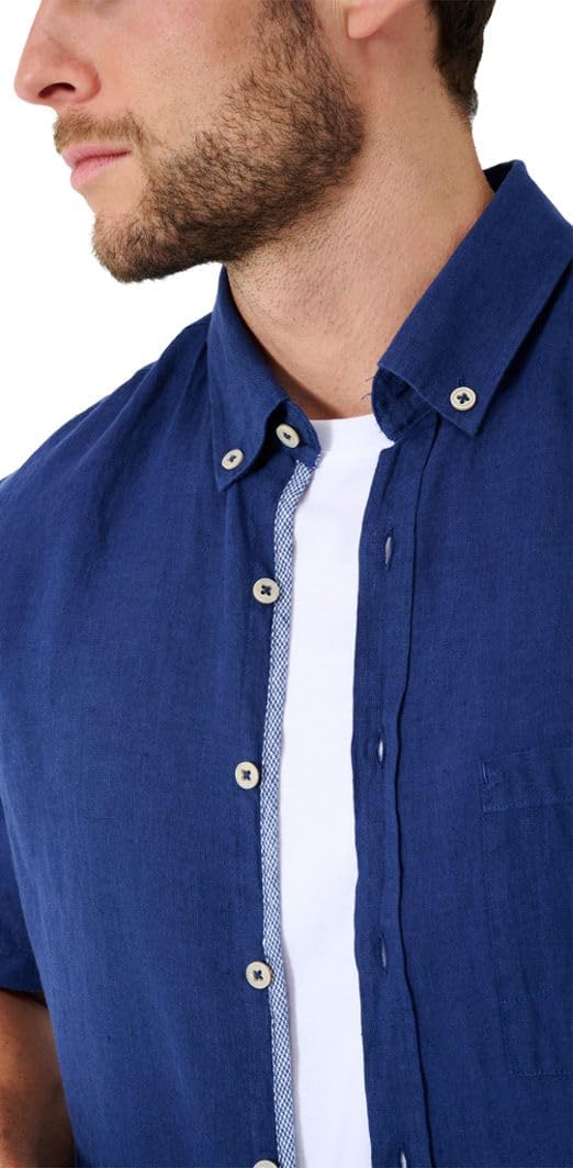 Brax Herren Style Dan U Pure Linen Hemd L Universe, L Universe