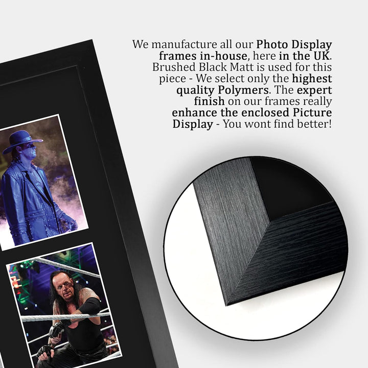 HWC Trading FR A3 The Undertaker Wrestling Geschenke Gedruckt, Signiert Autogramm Bild Für WWE & WWF