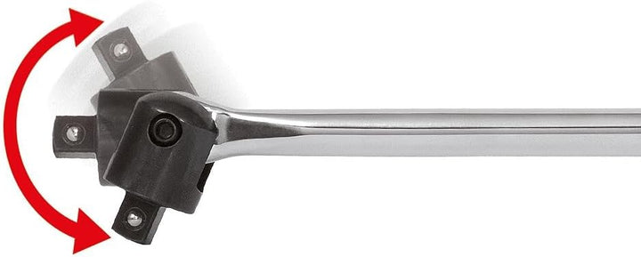 KS Tools 918.1801 3/4" CHROMEplus Gelenk-Steckgriff, 1030mm