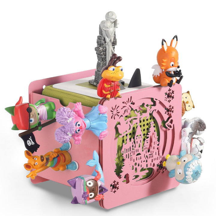 Metall Tonie Regal vollständig magnetisches Toniebox Regal Tonie aufbewahrung für bis zu 25-40 Figur