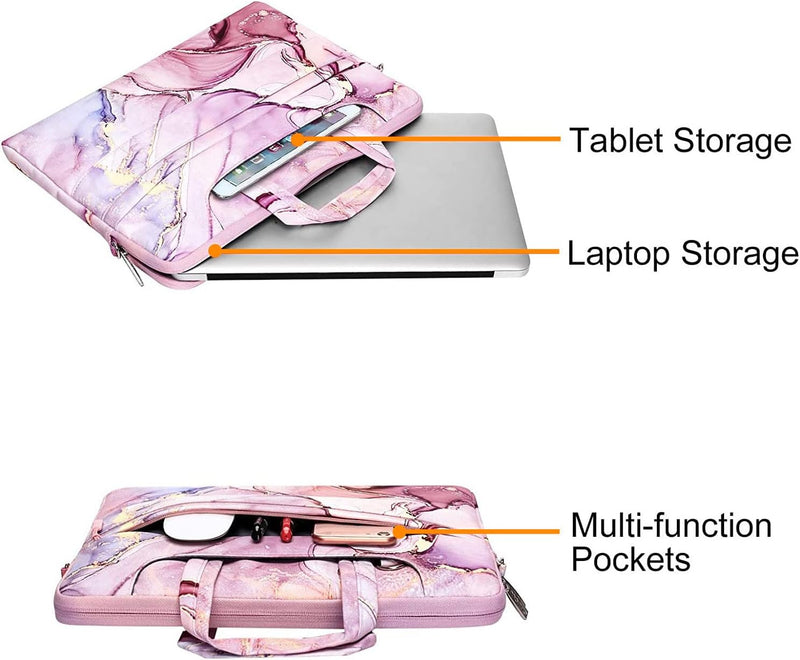 MOSISO Laptop Umhängetasche Kompatibel mit MacBook Air/Pro,13-13,3 Zoll Notebook,Kompatibel mit MacB