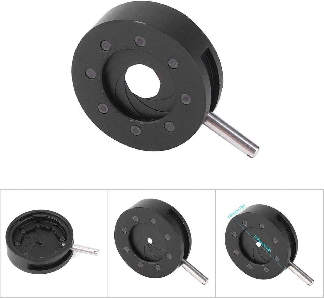 Mikroskop Einstellbare Blende SK6 SK8 SK12 SK23 SK25 Mikroskop Iris Adapter Optische Membran für Mik
