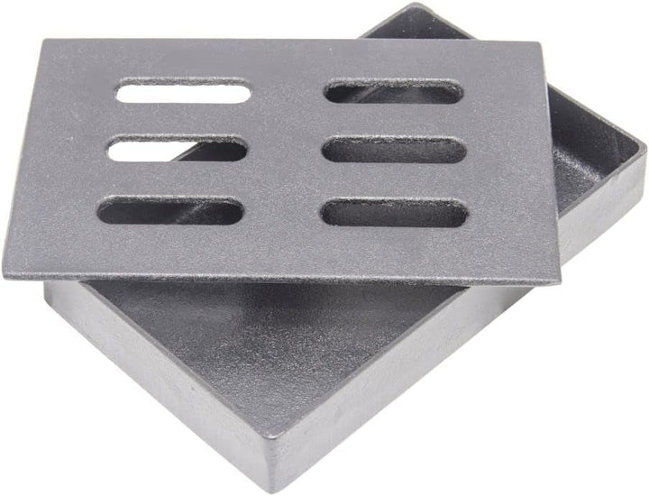 Char-Broil 140 551 - Räucherbox, Gusseisen., Grau, Räucherbox