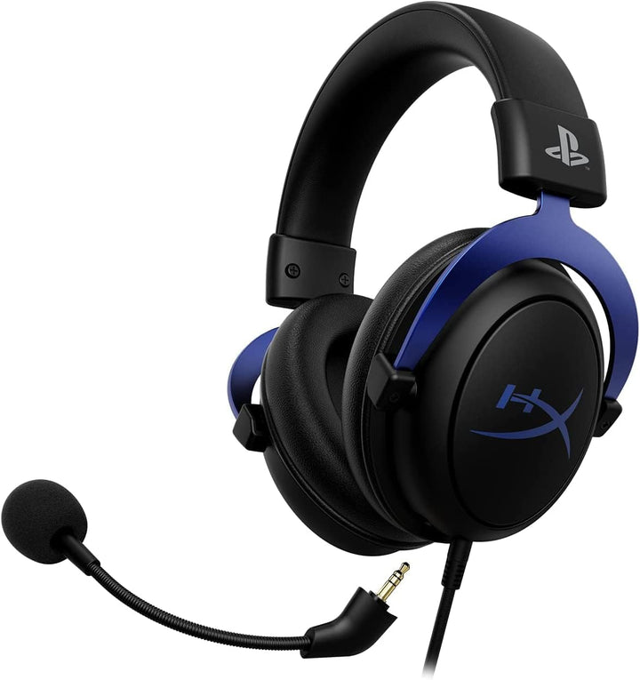 HyperX Cloud - Gaming-Headset, Playstation Offizielles Lizenziertes Produkt, für PS5 und PS4, Memory