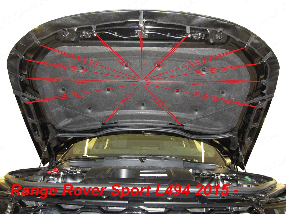 AB3-00519 Auto Bra kompatibel mit Range Rover Sport L494 Bj. ab 2013 Haubenbra Steinschlagschutz Tun