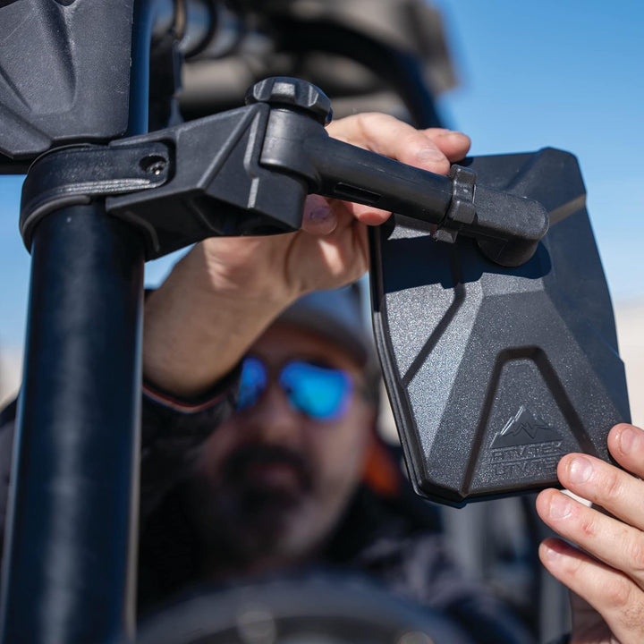 ATV Tek UTV Spiegel, Clearview mit Vibrationsisolator und Breakaway UTVMIR1 ein Spiegel
