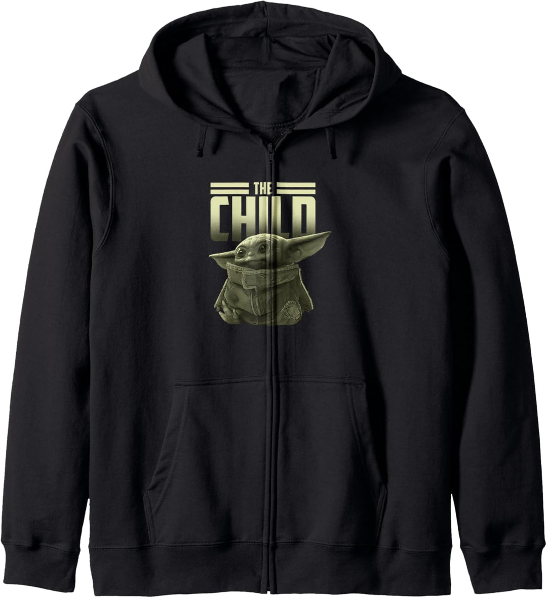 Star Wars The Mandalorian The Child Title Portrait Kapuzenjacke