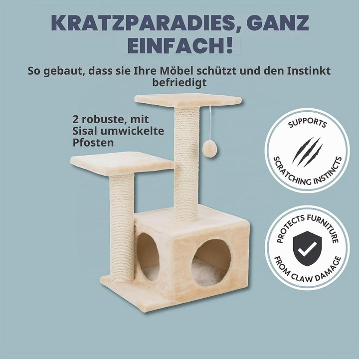 Trixie 43771 Kratzbaum Valencia, 71 cm, beige, Beige