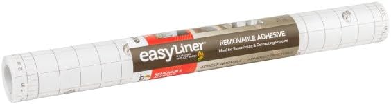 Duck Brand EasyLiner Laminatfolie, selbstklebend, transparent, 50,8 x 9,1 m 51B x 76L cm Farblos, 51
