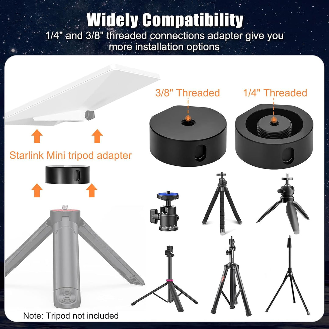 Aluminium Starlink Halterung, Starlink Mini Stange Halterung 2025/2024