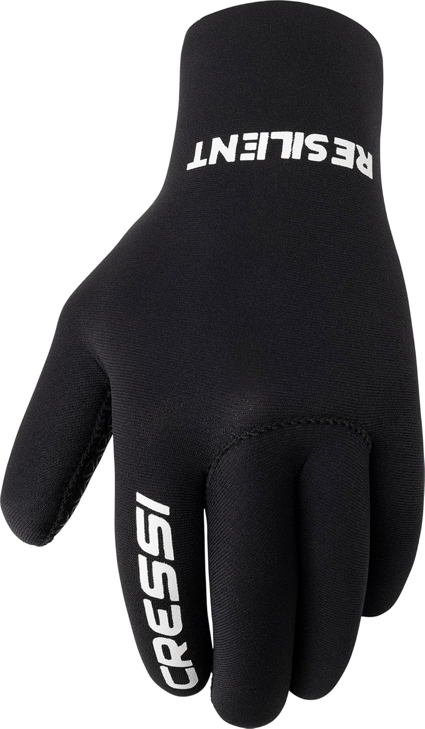 Cressi Black Neoprene Gloves Resilient 3mm - Tauchhandschuh aus Weichem 3 mm Neopren, Hohe Elastizit