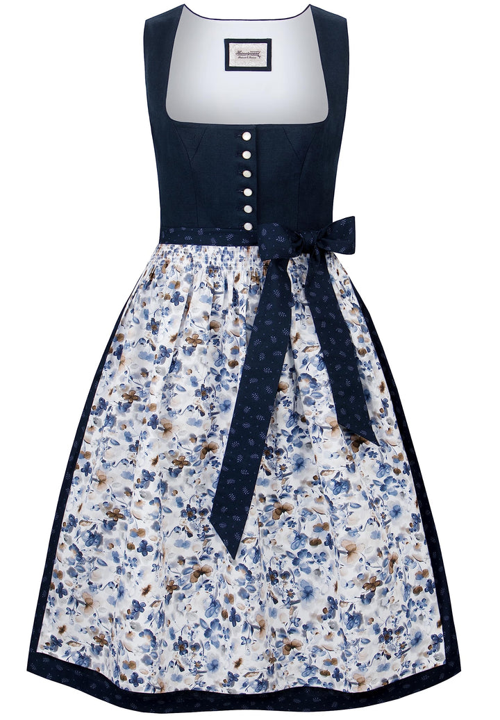 Stockerpoint Damen Dirndl Salome Kleid für besondere Anlässe 36 Nachtblau, 36 Nachtblau
