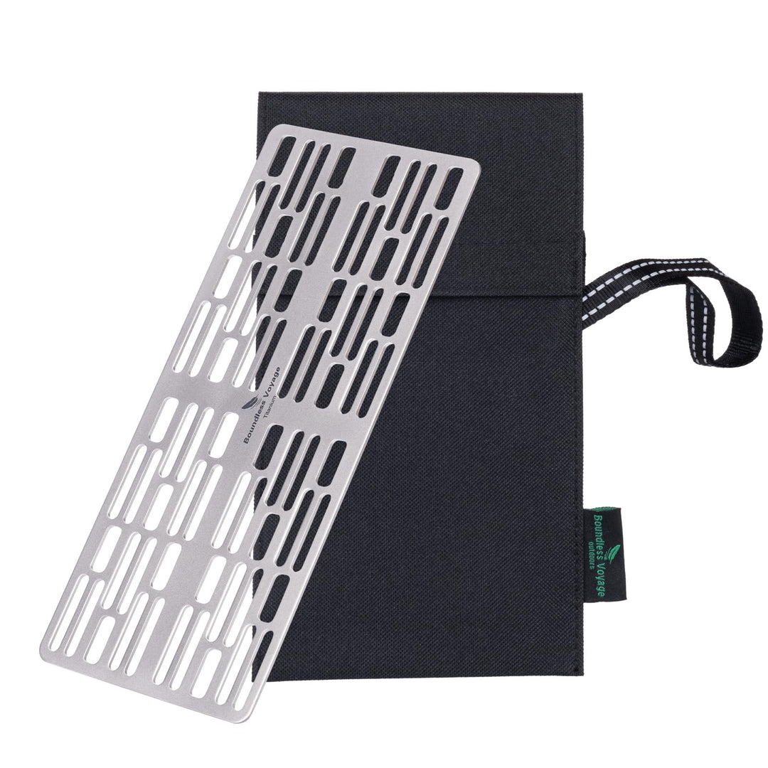 iBasingo Titan Grillrost Outdoor Grillrost Holzkohle BBQ Net Grill Platte Ultraleichtes Backen Kühl