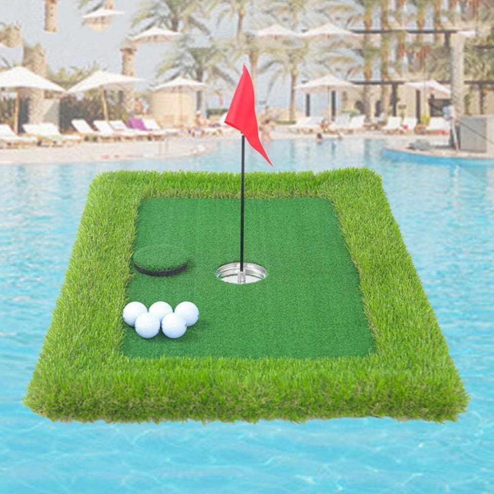 Schwimmendes Golf-Grün für Pool, Schwimmendes Chipping-Grün, Schwimmendes Grün für Pool, Outdoor-Hin