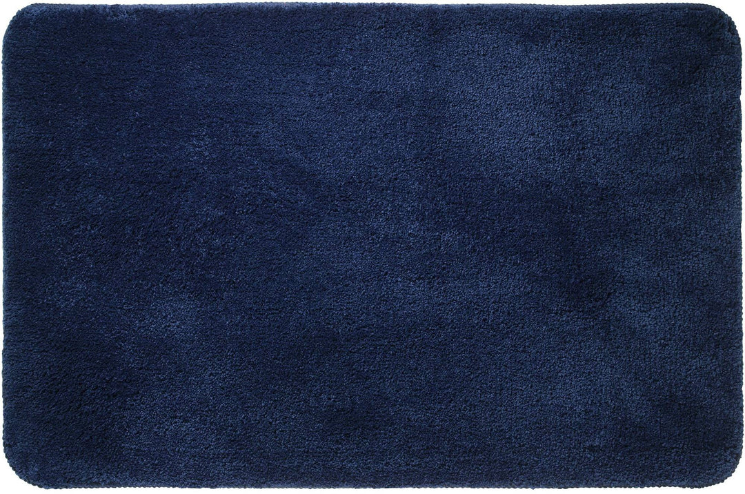 Sealskin Badteppich Angora, Farbe Blau, 60 x 90 cm 90x60 cm Blau, 90x60 cm Blau