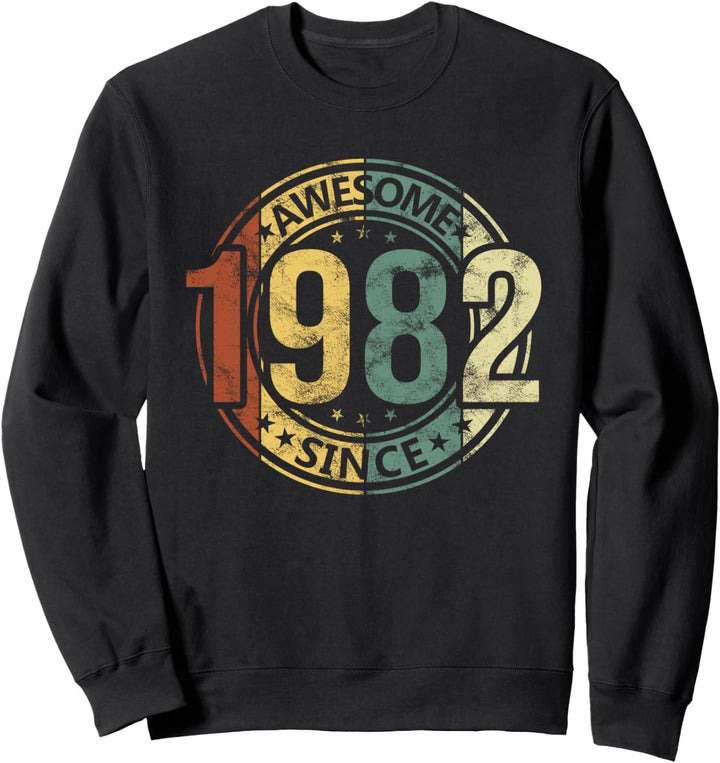 Genial Seit 1982 Awesome Für Mann Und Frau Geburtstag Sweatshirt