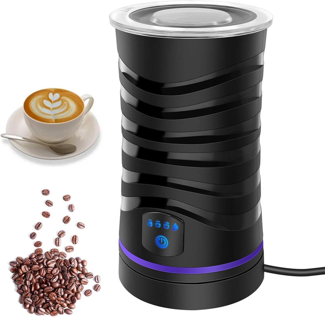 Milchaufschäumer 4 In 1 Milchaufschäumer Elektrisch, Milchschäumer Elektrisch Milk Frother mit 4 Mod