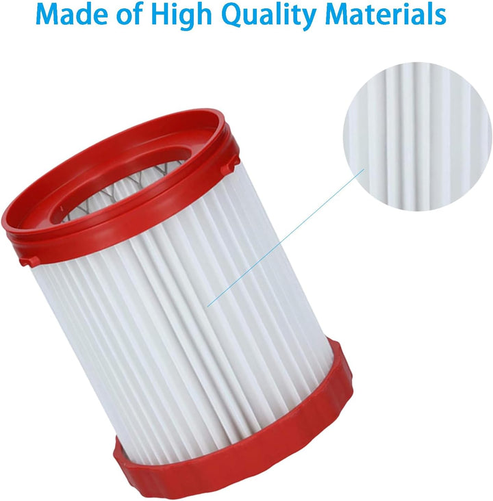 Filter Zubehör Kompatibel mit Bosch Nass-/Trockensauger GAS 18V 10 L Professional Akku Staubsauger E