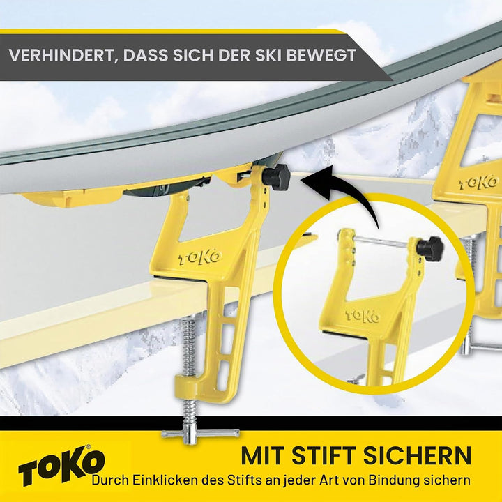 Toko Skihalterung gelb, gelb