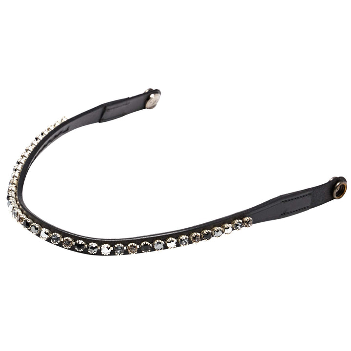 PresTeq Faysport Shinebright Brow Band Black Black Cob, Black Black Cob