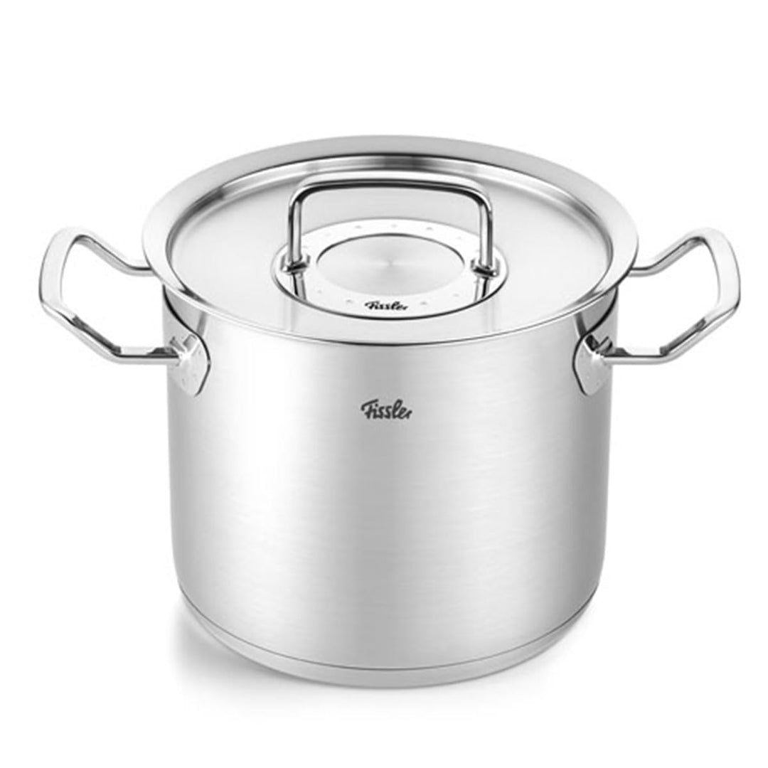 Fissler Original-Profi Collection/hoher Edelstahl-Kochtopf (Ø 20 cm, 5,2 L) Töpfe inkl. Metall-Decke