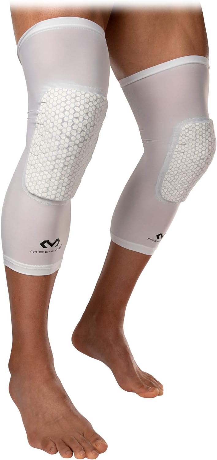 McDavid 1 Paar Teflx Beinstulpen S Weiss, S Weiss