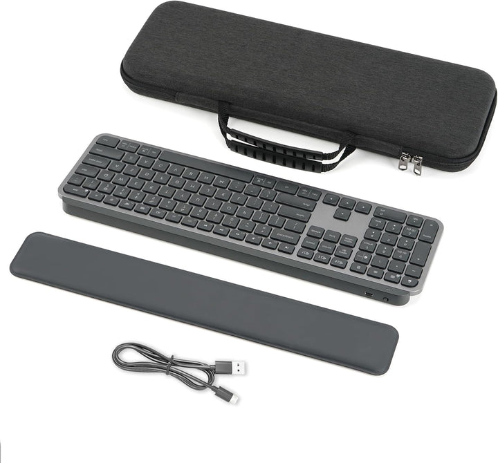 GEEKRIA-Hartschalen-Ersatz, kompatibel mit Logitech MX Keys Advanced Wireless Illuminated Keyboard u
