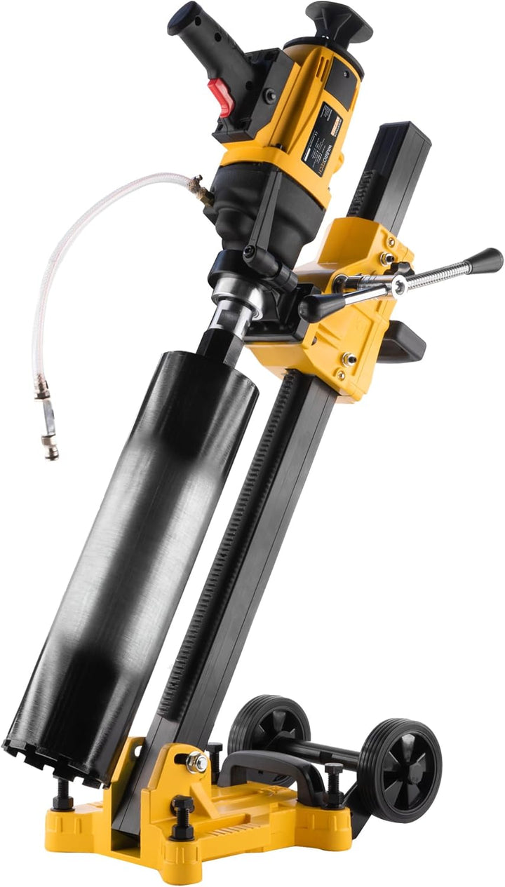 WABROTECH® Kernbohrgerät Handgeführt ⌀22–202 mm an Kernbohrständer und Wasserzuführgerät 11 L - Diam