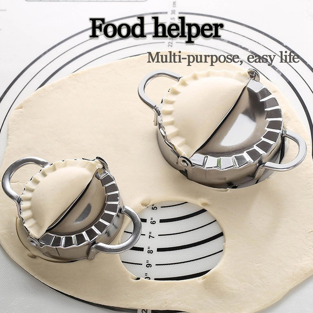 Edelstahl Ravioli Mold, Edelstahl Dumpling Maker Teigtaschenformer, Tortellini Form Maultaschen,Dump
