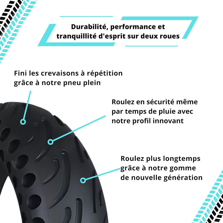 Bitume Reifen 10 x 2,70 – 6,5 (49,5 mm) für Elektroroller Dualtron 3, Victor, Hitway H5, Speedway 5