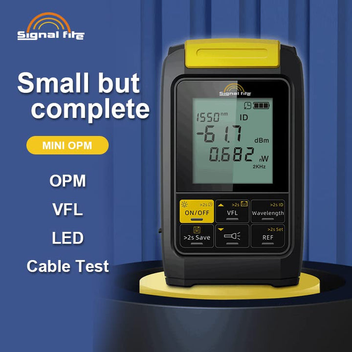 Signal fire Optisches Leistungsmessgerät Rotes Licht All-in-One OPM professionelles wiederaufladbare